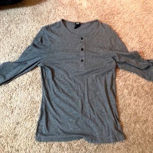 H&M button up Henley